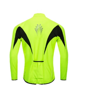 Men's Cycling Jacket Bike Winter Fleece Jacket Top Thermal / Warm Windproof Flee - Picture 1 of 3