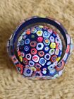 Strathearn Faceted Millefiori Paperweight