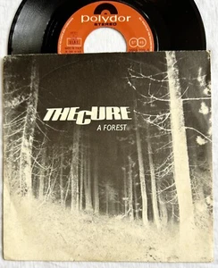 THE CURE -A Forest- Ultra Rare Original Italian 7”/Picture Sleeve (Vinyl Record) - Imagen 1 de 5