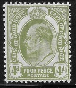 1902 Cape of Good Hope. Sc#68 MLH OG  VF - Picture 1 of 2