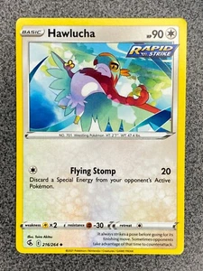 Hawlucha 216/264 NM EN Pokemon TCG Fusion Strike Non-Holo - Bild 1 von 2