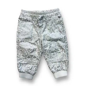 ¡NUEVO! Pantalones de chándal Carter para niñas talla 6 meses blancos y plateados - Imagen 1 de 2