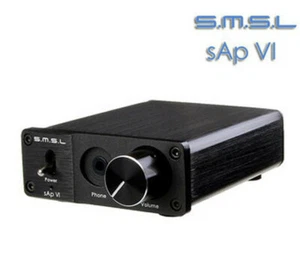 SMSL sAp VI headphone amplifier 96KHZ/16/24BIT with power supply  - Picture 1 of 5