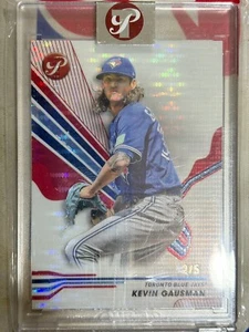 Kevin Gausman 2024 Topps Prinstine Encased Red Pulsar Refractor #/5 - Bild 1 von 2