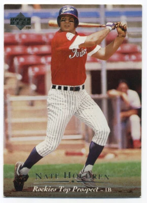 Upper Deck Minor League Baseball Card 1995 #142 Nate Holdren - Image 1 of 2