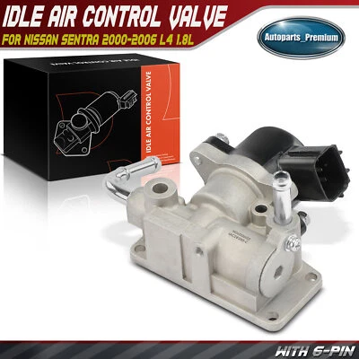 Nueva válvula de control de aire de ralentí para Nissan Sentra 2000-2006 L4 1,8 L con emisiones de alimentación Foto 1 de 4