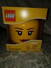 NEW LEGO® Storage Small Head Girl Container Storage Head S