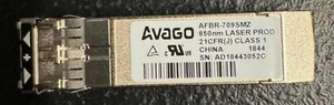 Avago AFBR-709SMZ Compatible 1000BASE-SX 10GBASE-SR SFP+ 850nm 300m Transceiver - Picture 1 of 5