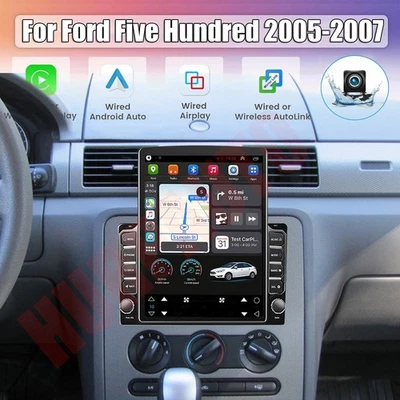 9,7" PARA Ford Five Hundred 2005-2007 CAR STEREO CARPLAY RÁDIO ANDROID GPS NAVI - Imagem 1 de 4