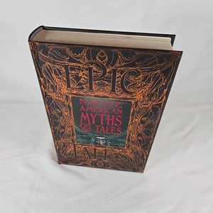 Epic Tales Native American Myths and Tales Hardcover Book Scary Horror Fiction - Picture 1 of 7