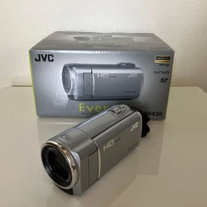 JVC Everio GZ-HM438 Digital Video Camera Silver 3 Batteries Tested - Picture 1 of 5