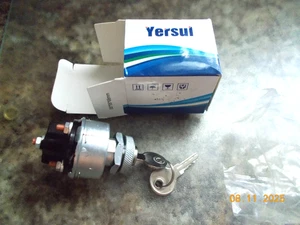 New Yersui Ignition Switch with BAT, IGN, ACC and ST Terminals, 2 Keys - Imagen 1 de 4