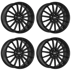 4 Alloy Wheels AEZ Atlanta Black 8.0Jx19 5x112 for Mercedes Benz A B C CLA E E - Picture 1 of 8