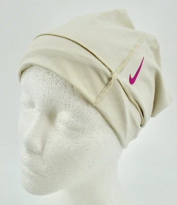 Faixa de cabeça feminina Nike Yoga torção larga LT Orewood/rosa - Imagem 1 de 4