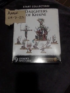 Warhammer Age Of Sigmar Start Collecting Daughters Of Khaine / Dark Elves OOP - Picture 1 of 1