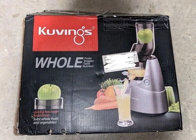 Exprimidor lento completo Kuvings B6000S, plateado Foto 1 de 4