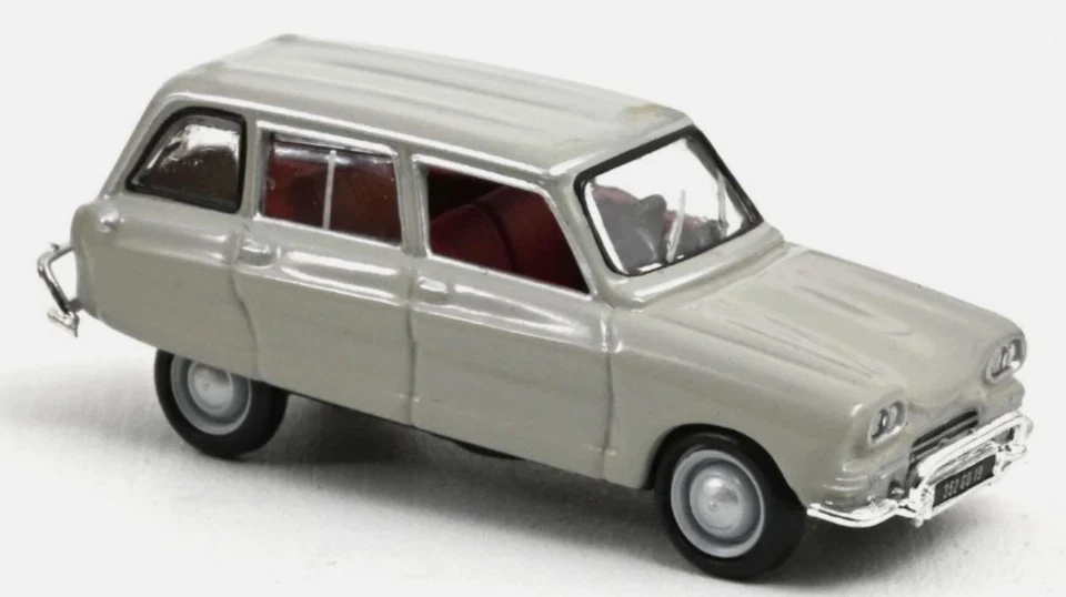 NOREV, CITROEN Ami 6 break 1969 gris Rosé, échelle 1/87, NOREV153525 - Photo 1/1