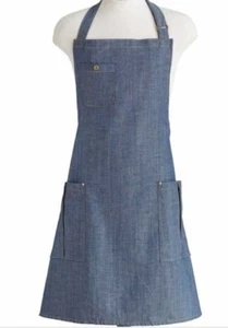 Jessie Steele BBQ Denim Cooking Apron, Unisex, NEW - Picture 1 of 1