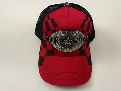 Sombrero de camionero ajustable rojo talla única vintage SMET de Christian Audigier Foto 1 de 4