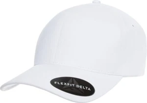 Flexfit Delta 180 Seamless Carbon Cap Fitted Baseball Hat Performance Blank - Picture 1 of 49