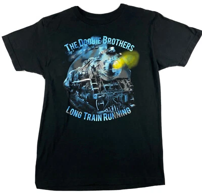 The Doobie Brothers - Long Train Running Tour TShirt (Sz M) 50th Anniversary - Image 1 of 4