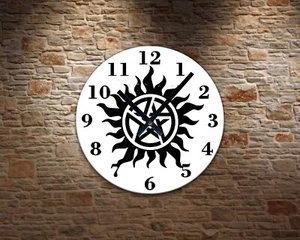 Supernatural 8" metal Wall Clock - Picture 1 of 1