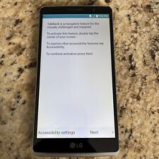 LG G Stylo LS770 - 8GB - Metallic Silver (Boost Mobile) FOR PARTS ONLY!!!