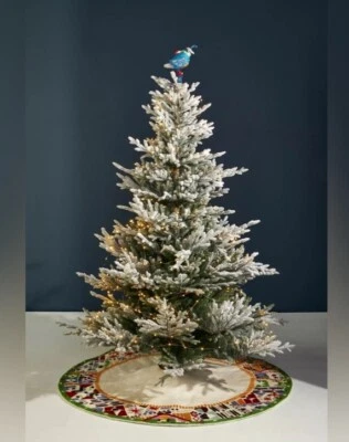 Anthropologie Folk Wool Tree Skirt-$198 NWT - Image 1 of 4