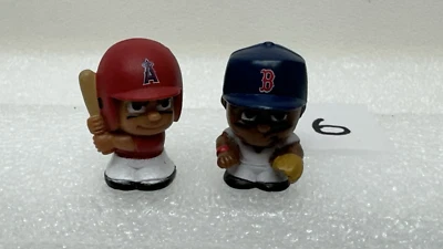 Teenymates MLB Series 6 Lot of 2 figures Betts RED SOX Trout ANGELS - Image 1 of 4