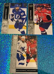 2021-22 Upper Deck ALEX OVECHKIN - NIKITA KUCHEROV - Checklist - Picture 1 of 5