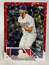 2023 Topps Update CLAYTON KERSHAW Dodgers #US202 Red Foilboard 056/199