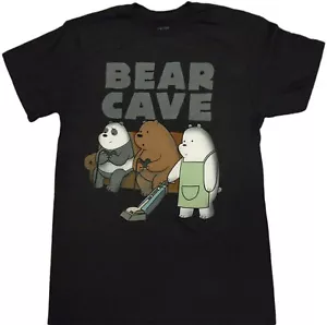 We Bare Bears - Bear Cave Adult T-Shirt - Animated series, Comedy, Slice of life - Picture 1 of 1