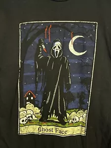 Scream - Ghost Face Tarot Death Card - Shirt Size M - Picture 1 of 3