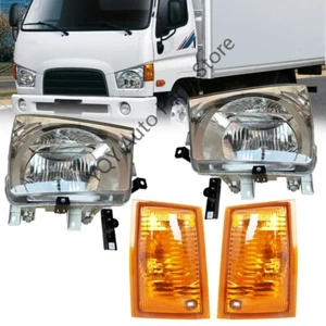 4Pcs Headlight Corner Light Front Turn Signal Light For Hyundai HD65 HD78 HD72 - Picture 1 of 15