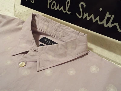 PAUL SMITH Mens Shirt 🌍 Size M (CHEST 40") 🌎 RRP £95+📮 FLORAL DANDELION PRINT - image 1 of 4