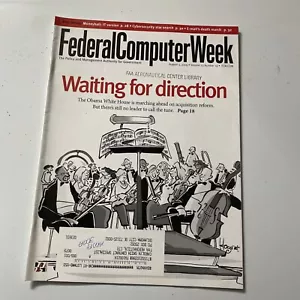 2009 3. August 2009 Federal Computer Week Magazin wartet auf Obama (CP109) - Bild 1 von 3