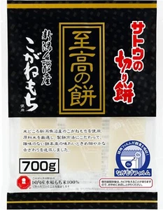 Sato Kirimochi Rice Cakes Square 700g Premium Uonuma Kogane Mochi Japan x 2 pack - Picture 1 of 4