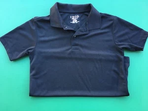 Camisa Polo Estilo Izod Negra para Niños Talla M-10-12 - Imagen 1 de 1
