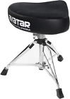 Drum Throne Seat Height Adjustable And Rotatable Stool With Enhanced Black NEW