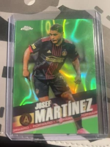 Josef Martinez 2022 Topps MLS Green Refractor 63/99 - Bild 1 von 2