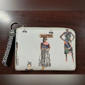 Portafoglio Parfois porta carte stampato con zip nuovo senza etichetta - Foto 1 di 4