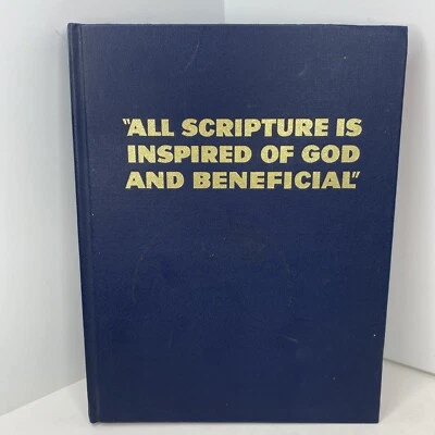 1963 1st Edition All Scripture is Inspired of God and Beneficial Watchtower Good - Image 1 of 4
