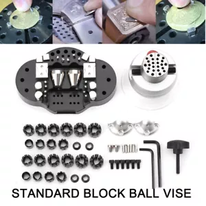 2 Zoll (50 mm) Kugelschraubstock Gravierwerkzeug Gravurblock Mini Diamanten Schmuckset Werkzeug - Bild 1 von 12