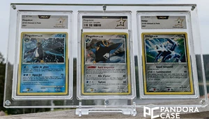PROTECTION en plexi - cadre 3 cartes PCA - Résistant aux UV - pokemon magic MTG - Picture 1 of 6