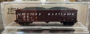 Atlas N Scale 90 Ton Hopper Western Maryland #63717 - Picture 1 of 6