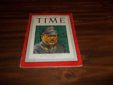 1942 MARCH 2, GENERAL YAMASHITA JAPAN'S BLITZKRIEGER, WWII TIME MAGAZINE