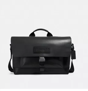 Neu authentische Coach Terrain Fahrrad Tasche - F24673 schwarz/antik Nickel unverbindliche Preisempfehlung des Herstellers $ 395 - Bild 1 von 3