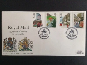 GB QEII 1985 The Royal Mail Set en cubierta de primer día sin dirección - Bath Avon envío directo - Imagen 1 de 1