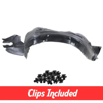 Front Driver Side Fender Liner w/ Clips For 1999-2001 Toyota Solara TO1248121 - Image 1 of 4