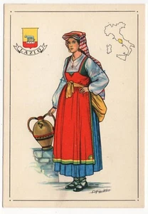 CR1317 - Costume Themed Postcards: Lazio - Picture 1 of 1